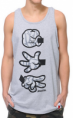 Booger Kids Rock Paper Cut Dumbo Grey Tank Top